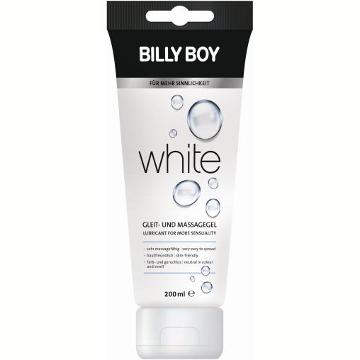 BILLY BOY White Gleit- und Massagegel