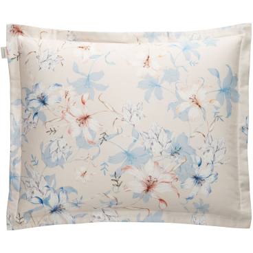 GANT Floral Print Kopfkissenbezug, Baumwolle, 80 x 80 cm, Made in Portugal 80x80 cm - Bild-Darstellung des Produktes 1
