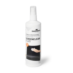 DURABLE · Hunke und Jochheim GmbH & Co. KG DURABLE Screenclean Fluid Bildschirmreiniger, Bildschirmreiniger für eine schonende und streifenfreie Reinigung, 250 ml – Flasche 578219