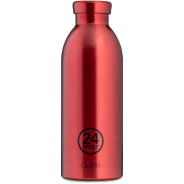 24 Bottles Clima Elite Isolier-Trinkflasche 500 ml – Chianti Red, doppelwandig Edelstahl chianti red - Bild-Darstellung des Produktes 1