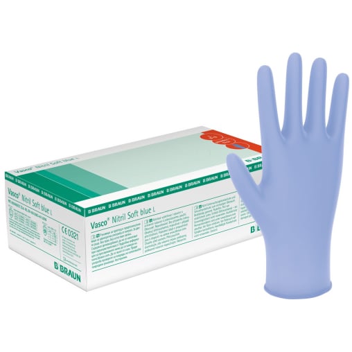 B. Braun Vasco® Nitril Soft blue