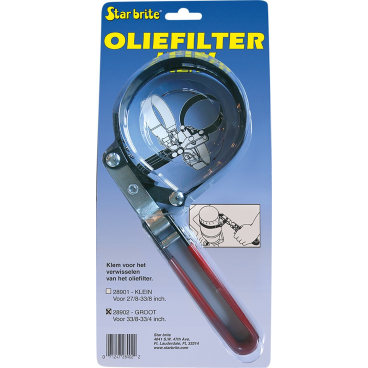 Star brite Ölfilterschlüssel Für Filter 33/8-33/4 inch (8,57-9,52 cm) (gross) - Bild-Darstellung des Produktes 1