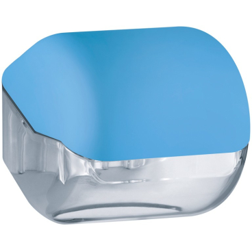 racon® Colored-Edition single Toilettenpapierspender ABS Kunststoff, hellblau - Bild-Darstellung des Produktes 1
