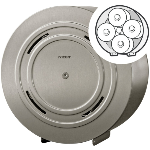racon® X KR quattro anti-finger-print Toilettenpapierspender