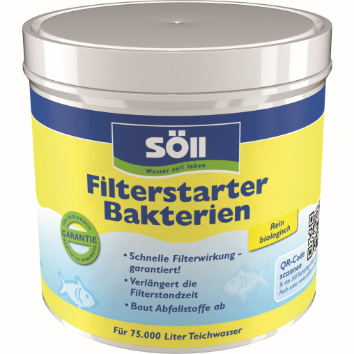 Söll FilterstarterBakterien hochreine Mikroorganismen