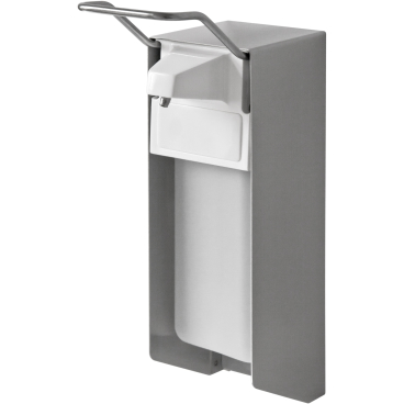 TEMDEX® Desinfektionsmittel- und Seifenspender, Edelstahl Mit kurzem Armhebel  - Bild-Darstellung des Produktes 1