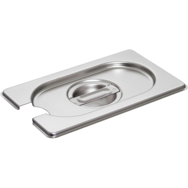 SCHNEIDER GN-Deckel mit Löffelaussparung, Edelstahl Für GN 1/9 Behälter - Bild-Darstellung des Produktes 1