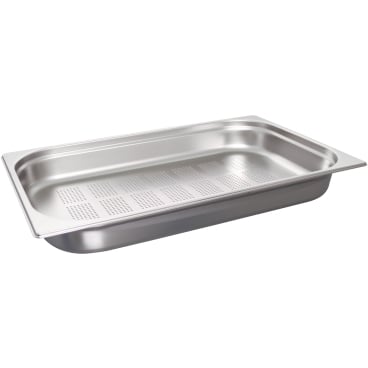 SCHNEIDER GN-Behälter 1/1, Edelstahl, gelocht Größe: 7,4 l, Tiefe: 65 mm - Bild-Darstellung des Produktes 1