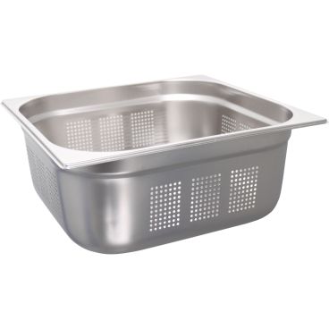 SCHNEIDER GN-Behälter 2/3, Edelstahl, gelocht Größe: 11,5 l, Tiefe: 150 mm - Bild-Darstellung des Produktes 1