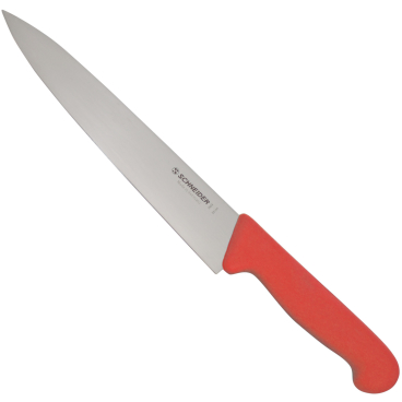 SCHNEIDER Kochmesser mit schmaler Klinge Klingenlänge: 20 cm, Grifffarbe: rot - Bild-Darstellung des Produktes 1