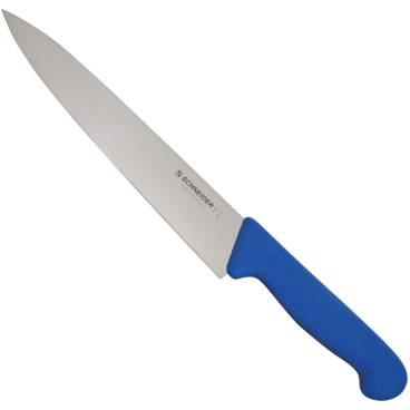 SCHNEIDER Kochmesser mit schmaler Klinge Klingenlänge: 20 cm, Grifffarbe: blau - Bild-Darstellung des Produktes 1