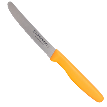 SCHNEIDER Universalmesser Welle, 11 cm Grifffarbe: gelb - Bild-Darstellung des Produktes 1