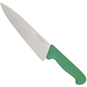 SCHNEIDER Kochmesser mit Kunststoffgriff Klingenlänge: 20 cm, Grifffarbe: grün - Bild-Darstellung des Produktes 1
