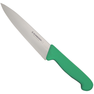SCHNEIDER Kochmesser mit schmaler Klinge Klingenlänge: 16 cm, Grifffarbe: grün - Bild-Darstellung des Produktes 1