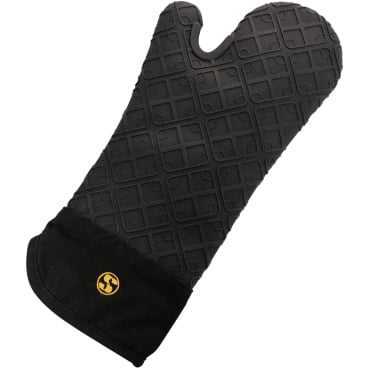 SCHNEIDER Silikon Gastrohandschuh, schwarz, 380 mm 1 Stück - Bild-Darstellung des Produktes 1