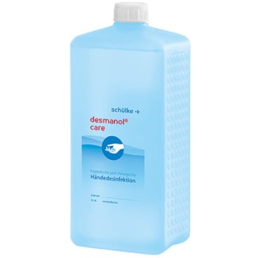 Schülke desmanol® care Händedesinfektionsmittel 1000 ml - Euroflasche - Bild-Darstellung des Produktes 1