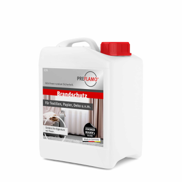 PREFLAMO Flammschutzmittel 2,5 Liter - Kanister - Bild-Darstellung des Produktes 1