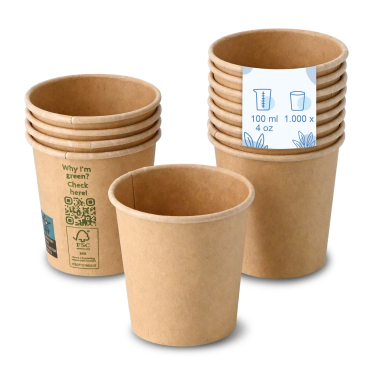 Greenbox Pappbecher, 100 ml, Ø 6,2 cm 1 Karton = 20 Packungen à 50 Stück - Bild-Darstellung des Produktes 1