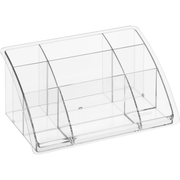 Rotho TIMELESS Büroboy Stifthalter, hoch Farbe: transparent - Bild-Darstellung des Produktes 1