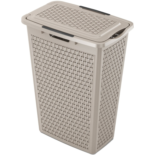 Rotho COUNTRY Wäschesammler slim, 40 Liter