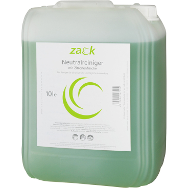 ZACK Neutralreiniger mit Zitronenfrische 10 l - Kanister - Bild-Darstellung des Produktes 1