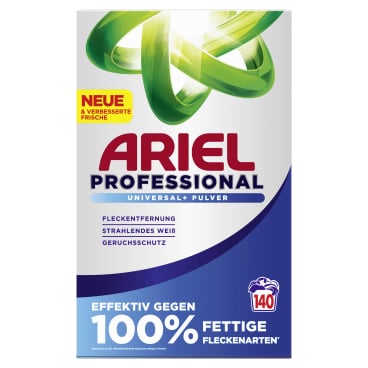 Ariel Professional Universal+ Pulverwaschmittel 7,7 kg - Packung, für ca. 140 Waschladungen - Bild-Darstellung des Produktes 1
