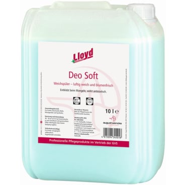 Lloyd Deo Soft Weichspüler 10 l - Kanister - Bild-Darstellung des Produktes 1