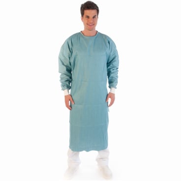 HYGOSTAR® SPUNLACE Kittel 1 Karton = 50 Stück, Größe: 130 x 160 cm, XL, Farbe: grün - Bild-Darstellung des Produktes 1