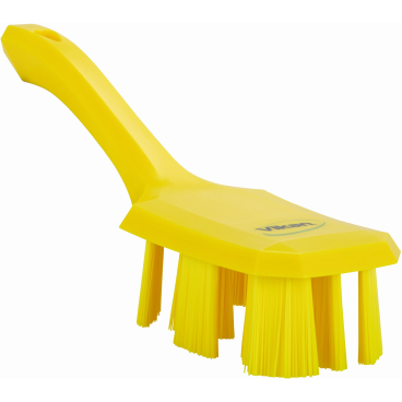 Vikan ULTRA SAFE TECHNOLOGY Handbürste mit kurzem Griff Farbe: gelb - Bild-Darstellung des Produktes 1
