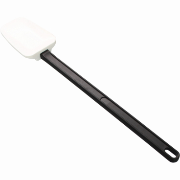 SCHNEIDER Stielschaber-Löffel aus Silikon, weiß/schwarz Länge: 450 mm, Schaber: 115 x 68 mm - Bild-Darstellung des Produktes 1