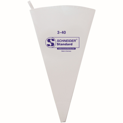 SCHNEIDER Spritzbeutel, Standard, weiß