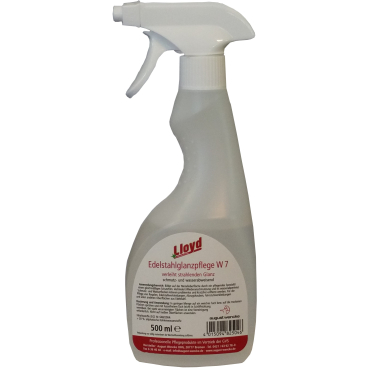 Lloyd W7 Edelstahl-Glanzpflege 1 Karton = 6 Flaschen á 500 ml - Bild-Darstellung des Produktes 1