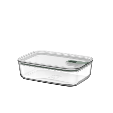 Mepal EasyClip Glas Frischhaltedose, Farbe Nordic Sage Volumen: 1500 ml - Bild-Darstellung des Produktes 1