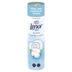 Procter & Gamble Service GmbH Lenor Light Wäscheparfüm Frische Baumwollblüte, Wäscheparfüm ohne Farbstoffe für eine milde Frische, 280 g - Dose 8006530112970