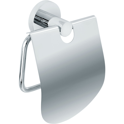 Nicol EOS WC-Rollenhalter mit Deckel, Messing verchromt