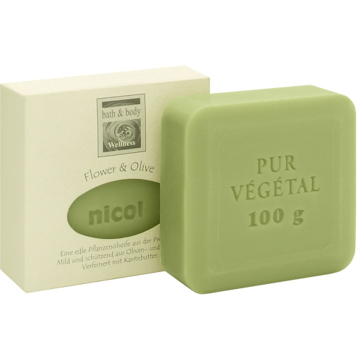 Nicol Pflanzenölseife Flower & Olive