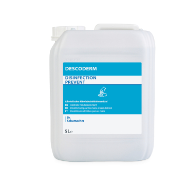 Dr. Schumacher DESCODERM Händedesinfektion, PREVENT 5 Liter - Kanister - Bild-Darstellung des Produktes 1