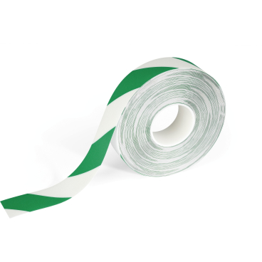 DURABLE STRONG 2 COLOUR Bodenmarkierungsband, 30 Meter Farbe: grün/weiß - Bild-Darstellung des Produktes 1