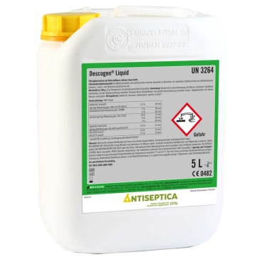 Lysoform Descogen Liquid Flächendesinfektionsmittel, Konzentrat 5 Liter - Kanister - Bild-Darstellung des Produktes 1
