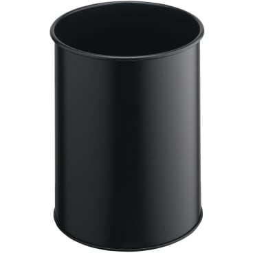 DURABLE Metall Papierkorb, 15 Liter Farbe: schwarz - Bild-Darstellung des Produktes 1