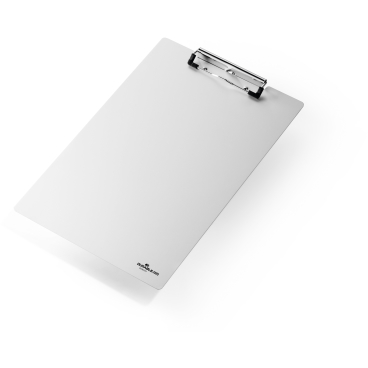 DURABLE A4 Aluminium Klemmbrett Maße: 344 x 227 x 1 mm, metallic silber - Bild-Darstellung des Produktes 1