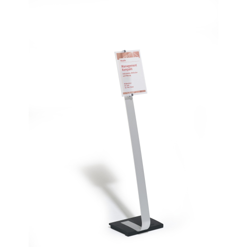 DURABLE CRYSTAL SIGN Stand A4 Bodenständer