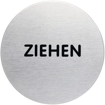 DURABLE PICTO Piktogramm "ZIEHEN", Ø 65 mm 1 Stück - Bild-Darstellung des Produktes 1
