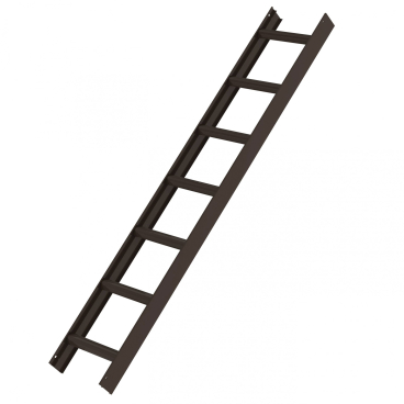 MUNK Aluminium Dachleiter 7 Sprossen braun 1 Stück - Bild-Darstellung des Produktes 1