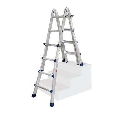 Iller Teleskopleiter Eurostars 4x5 Sprossen 1 Stück - Bild-Darstellung des Produktes 1