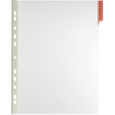 DURABLE Function A4 Sichttafel 1 Packung = 5 Stück, Farbe: rot - Bild-Darstellung des Produktes 1