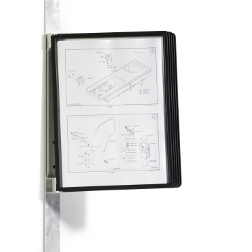 DURABLE Vario® Magnet Wall 5 Sichttafelsystem 1 Set = 1 Wandhalter + 5 Sichttafeln - Bild-Darstellung des Produktes 1