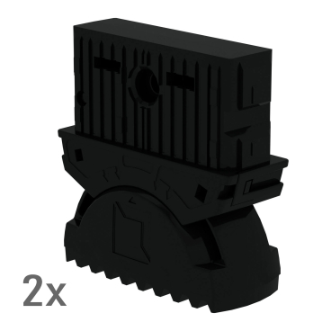 MUNK nivello Innenschuh 2019 elektrisch ableitfähig 85x25mm 2 Stück 1 Stück - Bild-Darstellung des Produktes 1