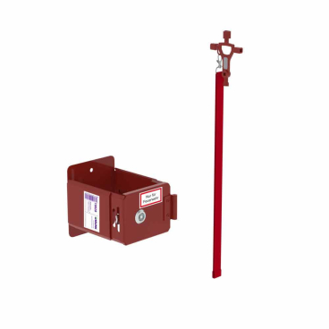 MUNK Leiterhalter pulverbeschichtet RAL 3000 Master Key 1 Stück - Bild-Darstellung des Produktes 1