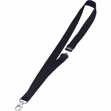 DURABLE 20 Textilband mit Sicherheitsverschluss 1 Packung = 10 Stück, Farbe: schwarz - Bild-Darstellung des Produktes 1